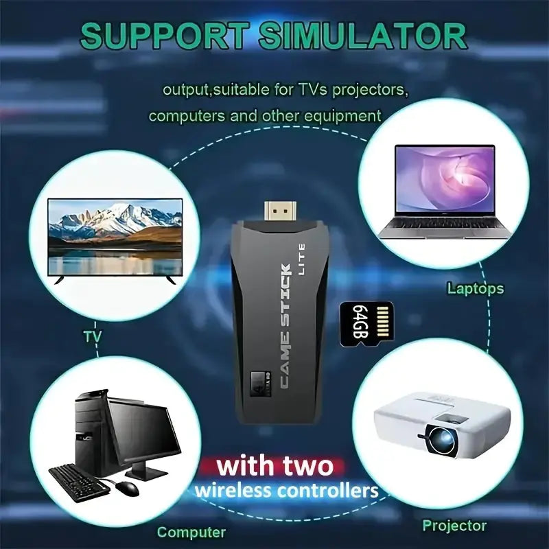 miniconsola para los amantes de los videojuego con mas de 20,000 juegos retro